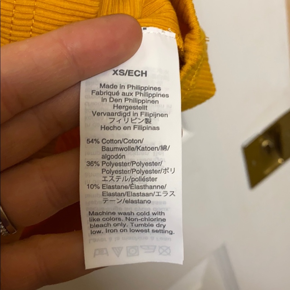 J. Crew Ruffle Ribbed Tank Top - Picture 7 of 8